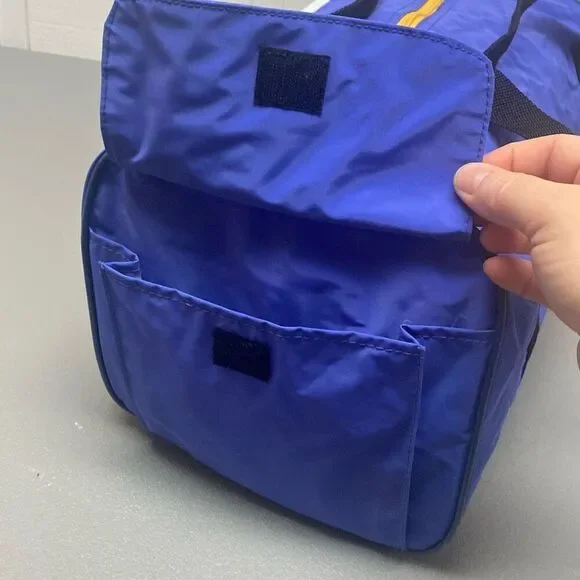 Disney Vintage Gargoyles Duffel Bag Goliath 19”x9”x9” Multi Compartment RARE! - Picture 8 of 14